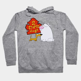 2 Stupid Dogs - Boomerang Cartoons Hoodie